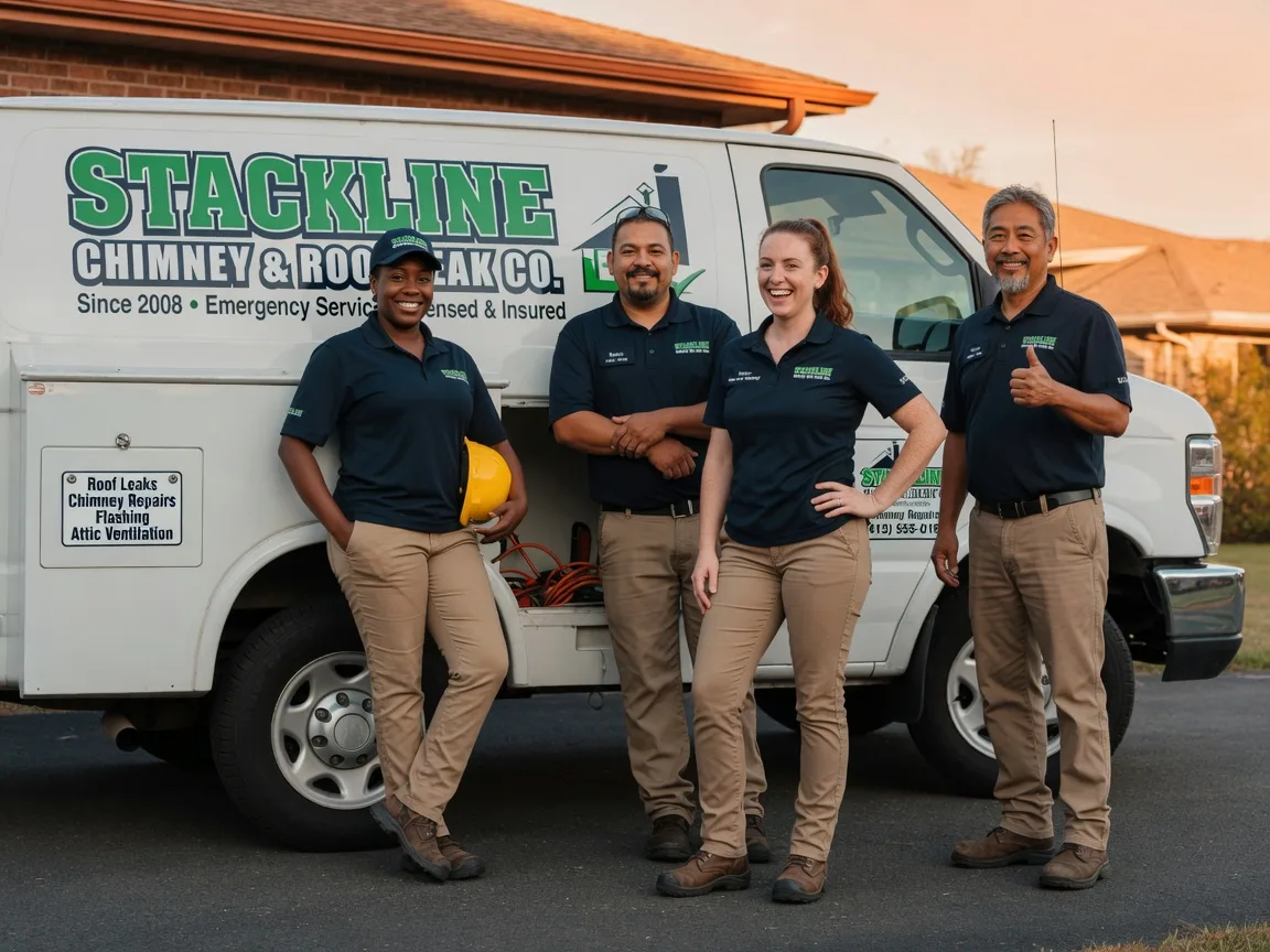 Chimney flashing repair company in Conrath, WI